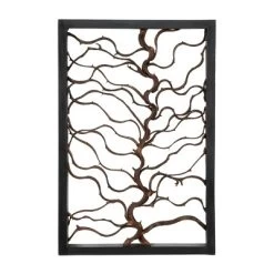 Wood Tree Branch Wall Decor With Black Frame Brown - Olivia & May -Home Decor Outlet Store GUEST a05ae754 aa03 4591 81ea b06769c83820