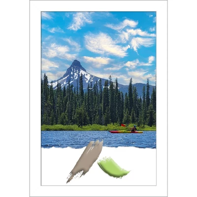 Amanti Art Wedge White Picture Frame 11 Amanti Art Wedge White Picture Frame - Image 11