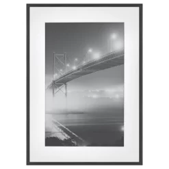 Thin Gallery Matted Photo Frame Black - Project 62™ -Home Decor Outlet Store GUEST a7b35966 6c00 4562 85f4 013c71c3abf8