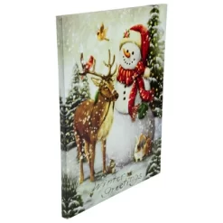 Northlight LED Lighted Snowman And Reindeer Christmas Canvas Wall Art 15.75" X 11.75" 6 Northlight LED Lighted Snowman And Reindeer Christmas Canvas Wall Art 15.75" X 11.75" -Home Decor Outlet Store GUEST a85eda56 c940 4b6f bfd2 5d58af49c5ad
