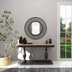 Metal Starburst Wall Mirror Black - Olivia & May -Home Decor Outlet Store GUEST a8f6b79e c960 4446 bf1a bfd666588f54