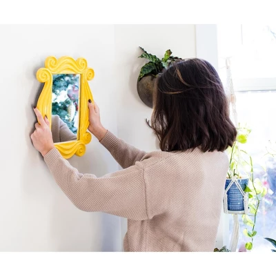 Ukonic Friends TV Show Yellow Peephole Frame Door Mirror Replica | 15 X 11 Inches 3 Ukonic Friends TV Show Yellow Peephole Frame Door Mirror Replica | 15 X 11 Inches - Image 3