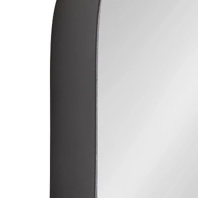 28" X 28" Armenta Square Wall Mirror Gray - Kate & Laurel All Things Decor 2 28" X 28" Armenta Square Wall Mirror Gray - Kate & Laurel All Things Decor - Image 2