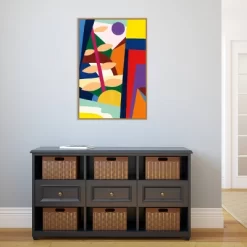 22" X 33" Wake Up And Be Bold By Megan Gallagher Framed Canvas Wall Art Light Brown - Amanti Art -Home Decor Outlet Store GUEST b3625460 b6f6 45bb afc5 93ff1191a90c