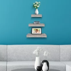 Sorbus Square Hanging Wall Shelves