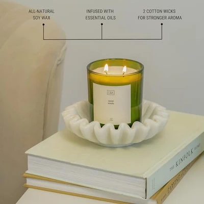 Craft & Kin Premium Aromatherapy Soy Green Candle 4 Craft & Kin Premium Aromatherapy Soy Green Candle - Image 4