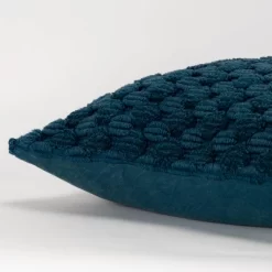 20"x20" Oversize Solid Textured Poly Filled Square Throw Pillow Teal - Rizzy Home -Home Decor Outlet Store GUEST b92e741c 9afe 40a2 a192 8c63c4593a9e