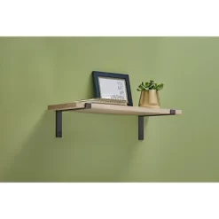 23.6" X 7.9" Feelwood Brushed Shelf Oak - Dolle Shelving