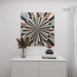 Wood Starburst Handmade Carved Wall Decor - Olivia & May -Home Decor Outlet Store GUEST bbb87ee6 6d8a 4ba9 8404 c19d100e8cdc