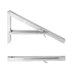 Built Industrial 2 Pack Folding L Wall Shelf Bracket, 12 Inch Collapsible Hardware With Locking Hinge For Garage Shelves, Holds 120lbs -Home Decor Outlet Store GUEST bd0869c3 487a 44b2 9a53 eb22bb7b9213