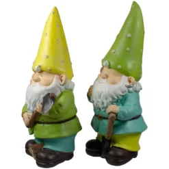 Northlight Set Of 2 Green And Yellow Gnome Outdoor Garden Statues 12.25" 9 Northlight Set Of 2 Green And Yellow Gnome Outdoor Garden Statues 12.25" -Home Decor Outlet Store GUEST bf8b5d61 dc4a 4cbe 82a8 6e4ab344bcd8