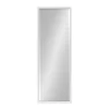 17.5" X 49.5" Calter Full Length Wall Mirror White - Kate And Laurel