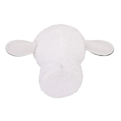 Little Love By NoJo Sheep Plush Head Wall Decor 2 Little Love By NoJo Sheep Plush Head Wall Decor - Image 2