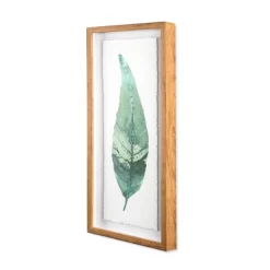 (Set Of 3) 28"x12" Framed Leaves Decorative Wall Art White - Threshold™ -Home Decor Outlet Store GUEST c5e9b8e6 0d03 4546 a2ff 5780b3b021fd
