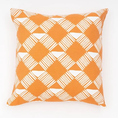 18"x18" Trellis Indoor/Outdoor Square Throw Pillow - Freshmint 6 18"x18" Trellis Indoor/Outdoor Square Throw Pillow - Freshmint - Image 6