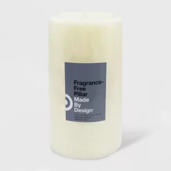 Unscented Pillar Candle Cream - Made By Design 7 Unscented Pillar Candle Cream - Made By Design -Home Decor Outlet Store GUEST cf2a3bee 3d32 426e aaba 8ca7f6c18b79