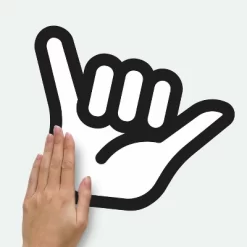 Peace Hand Dry Erase Peel And Stick Giant Wall Decal - RoomMates -Home Decor Outlet Store GUEST cfc0b3a9 bdd0 4d94 9296 d56a48357ade