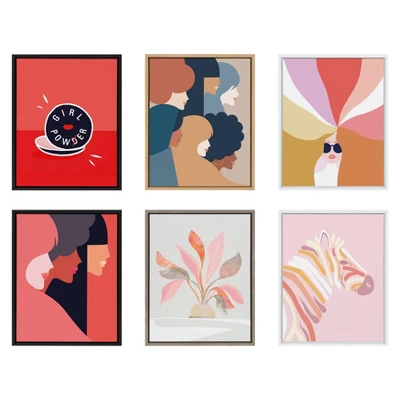 18" X 24" Sylvie We Persist Earthy Framed Canvas Wall Art By Dominique Vari Natural - Kate And Laurel 4 18" X 24" Sylvie We Persist Earthy Framed Canvas Wall Art By Dominique Vari Natural - Kate And Laurel - Image 4