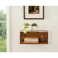 18" X 8" Wessler Decorative Wood Box Shelf Rustic Brown - Kate & Laurel All Things Decor 14 18" X 8" Wessler Decorative Wood Box Shelf Rustic Brown - Kate & Laurel All Things Decor -Home Decor Outlet Store GUEST d58da6d7 c65d 446d a7ae 1ab863e69131