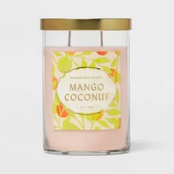 Glass Jar Mango Coconut Candle - Opalhouse™ -Home Decor Outlet Store GUEST d5df7935 c4d2 412c 8399 c3cca94db9a0