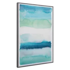 24" X 36" Watercolor Wash I By Natasha Marie Framed Wall Art Canvas - Fine Art Canvas -Home Decor Outlet Store GUEST d6091093 2b4a 46a6 8b08 08e031ddbf30