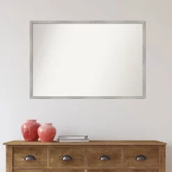 37" X 25" Non-Beveled Shiplap White Narrow Wood Wall Mirror - Amanti Art 13 37" X 25" Non-Beveled Shiplap White Narrow Wood Wall Mirror - Amanti Art -Home Decor Outlet Store GUEST da28e4c8 9562 4f1a bb45 fa85746e72aa