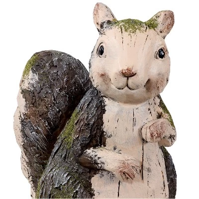 Sunnydaze Decor Sunnydaze Silas The Woodland Squirrel Statue - Indoor/Outdoor Decorative Figurine - 13.5" 2 Sunnydaze Decor Sunnydaze Silas The Woodland Squirrel Statue - Indoor/Outdoor Decorative Figurine - 13.5" - Image 2