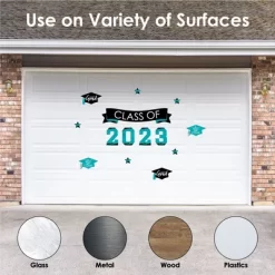 Big Dot Of Happiness Teal Class Of 2023 Graduation Party Wall Decals Set Of 20 -Home Decor Outlet Store GUEST dc3ee05d d3ac 482e bc3f 11ac664ca0e7
