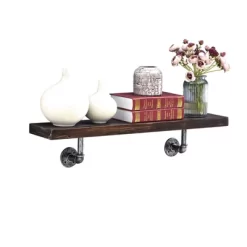 35.5" X 7.5" Industrial Pipe Wall Shelf - Danya B. 13 35.5" X 7.5" Industrial Pipe Wall Shelf - Danya B. -Home Decor Outlet Store GUEST e01b6b42 9515 4c36 9c19 df10670f075d
