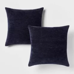2pk Chenille Square Throw Pillows - Threshold™ -Home Decor Outlet Store GUEST e208dc4d b3ee 4646 937c e6ee0d9492d8