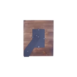 Natural Wood 4 X 6 Inch Whitewash Pattern Decorative Wood Picture Frame - Foreside Home & Garden