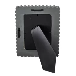 Folk Art Pattern 4X6 Photo Frame Gray MDF & Glass - Foreside Home & Garden -Home Decor Outlet Store GUEST ebfcba95 848a 44a4 a1b3 1c21d1be1c1f