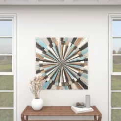 Wood Starburst Handmade Carved Wall Decor - Olivia & May -Home Decor Outlet Store GUEST eda782c1 3f7f 41c0 b323 22faad60dcd4