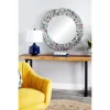 Glass Handmade Recycled Magazine Frame Wall Mirror - Olivia & May