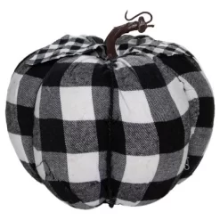 Northlight 7" Black And White Buffalo Plaid Fall Harvest Tabletop Pumpkin 5 Northlight 7" Black And White Buffalo Plaid Fall Harvest Tabletop Pumpkin -Home Decor Outlet Store GUEST efe89a58 0e57 49e6 a735 de2f67d5cbcf