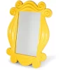 Ukonic Friends TV Show Yellow Peephole Frame Door Mirror Replica | 15 X 11 Inches