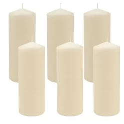 6pk Pillar Candles Ivory - Stonebriar Collection 19 6pk Pillar Candles Ivory - Stonebriar Collection -Home Decor Outlet Store GUEST fa21efcb e596 4dd3 b151 b29264f4f6a5