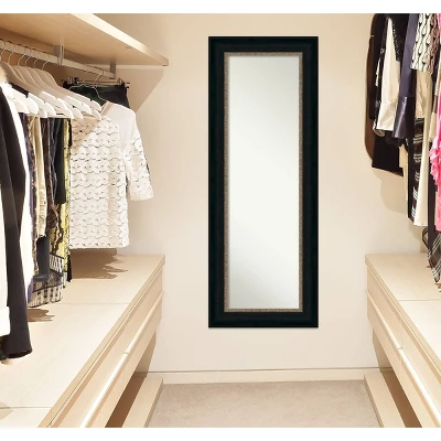 21" X 55" Non-Beveled Paragon Bronze Full Length On The Door Mirror - Amanti Art 6 21" X 55" Non-Beveled Paragon Bronze Full Length On The Door Mirror - Amanti Art - Image 6