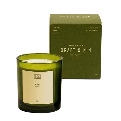 Craft & Kin Premium Aromatherapy Soy Green Candle 8 Craft & Kin Premium Aromatherapy Soy Green Candle - Image 8
