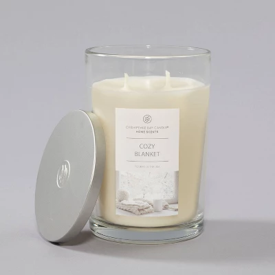 19oz Jar Candle Cozy Blanket Home Scents - Chesapeake Bay Candle 2 19oz Jar Candle Cozy Blanket Home Scents - Chesapeake Bay Candle - Image 2