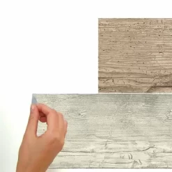 RoomMates Distressed Barn Wood Plank Peel And Stick Wallpaper Giant Wall Decals Brown 5 RoomMates Distressed Barn Wood Plank Peel And Stick Wallpaper Giant Wall Decals Brown -Home Decor Outlet Store GUEST fede018f cff1 42b5 9983 29a0ad19cc43